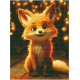 Diamond painting, Sweet Fox, 30x40, Oh-art, EJ1566