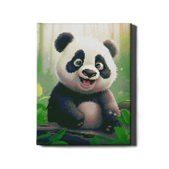 Timanttimaalaus, Mała panda, 30x40, Oh-art, EJ1570