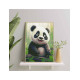 Timanttimaalaus, Mała panda, 30x40, Oh-art, EJ1570