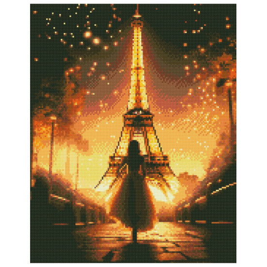 Diamond painting, Journey to Paris, 40x50, Oh-art, GJ6287