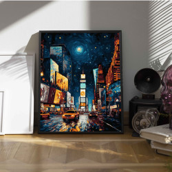 Glezna pēc numuriem, Taimskvērs, 40x50, Oh-art, ANG733