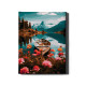 Painting by numbers, Boat on the river, 40x50, Oh-art, ANG718