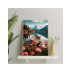 Painting by numbers, Boat on the river, 40x50, Oh-art, ANG718