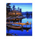 Painting by numbers, House by the lake, 40x50, Oh-art, ANG467