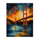 Glezna pēc numuriem, Sanfrancisko, 40x50, Oh-art, GX47171