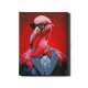 Dimanta mozaīka, Flamingo Advokāts, 40x50, Oh-art, GJ6418