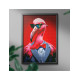 Dimanta mozaīka, Flamingo Advokāts, 40x50, Oh-art, GJ6418