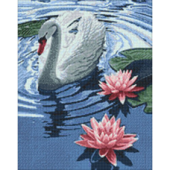 Timanttimaalaus, Prinsessa Joutsen, 38х48 cm, artkatalog, WD241