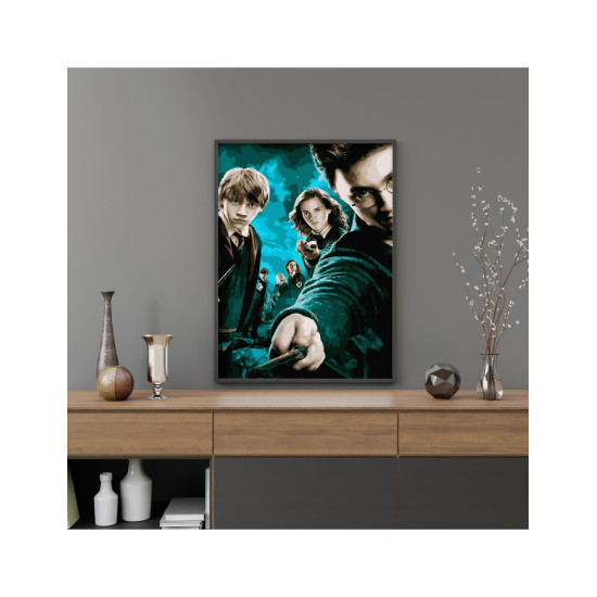Tapymas pagal numerius, Haris Poteris ir kiti, 40x50, Oh-art, ANG191