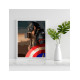 Painting by numbers, Superhero painting, 40x50, Oh-art, ANG090