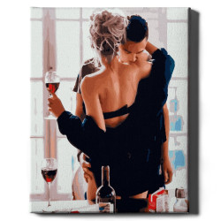 Painting by numbers, Morning for two, 40x50, Oh-art, ANG304