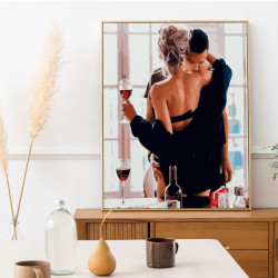 Painting by numbers, Morning for two, 40x50, Oh-art, ANG304