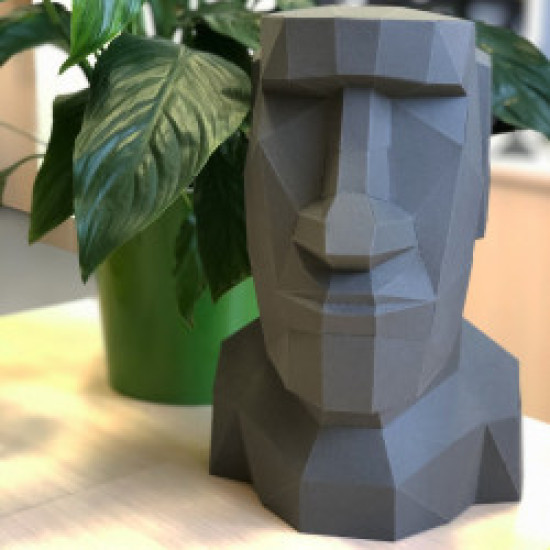 3D kartona konstruktors, Moai, artkatalog, PP-2MOA-GRA