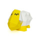 3D cardboard constructor (Papercraft), Sheep Dolly, artkatalog, PP-2SHD-YEL