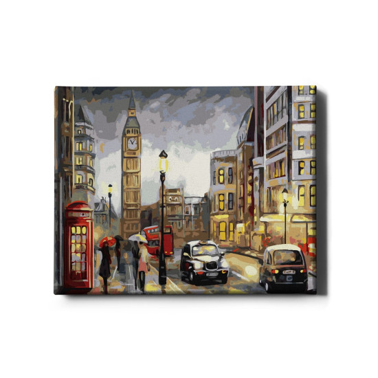 Numbritega maalimise komplekt, Big Ben, 40x50, Oh-art, GX43465