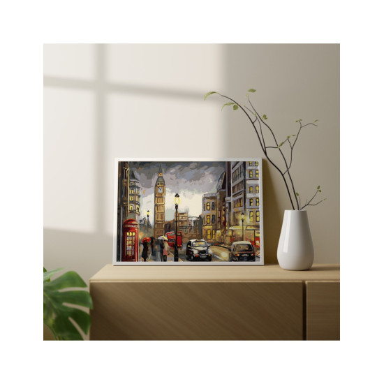 Numbritega maalimise komplekt, Big Ben, 40x50, Oh-art, GX43465
