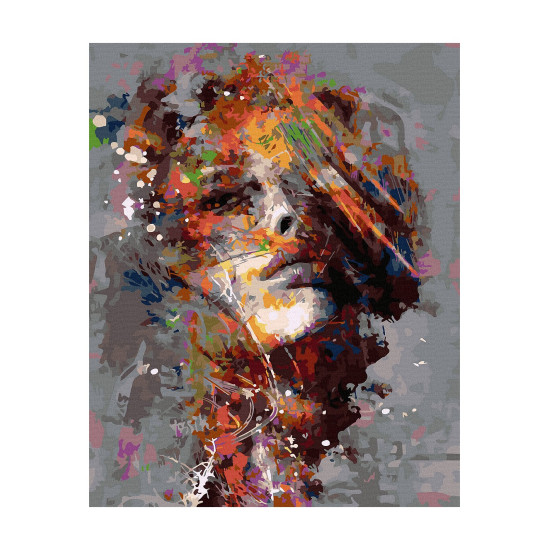 Glezna pēc numuriem, Krāsains skatiens, 40x50, Oh-art, ANG312
