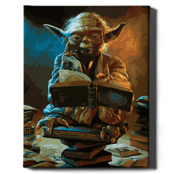 Painting by numbers, Star Wars Yoda, 40x50, Oh-art, GX41244