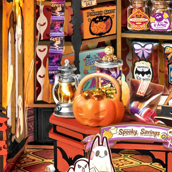 3D Miniatuurmaja komplekt, Haunted Candy House, robotime, DG186