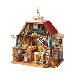 3D Miniatuurmaja komplekt, Clockwise Clocks, robotime, DH104