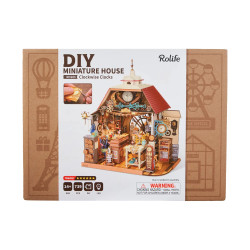 3D Miniatuurmaja komplekt, Clockwise Clocks, robotime, DH104