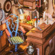 3Д Миниатюрный домик, Clockwise Clocks, robotime, DH104