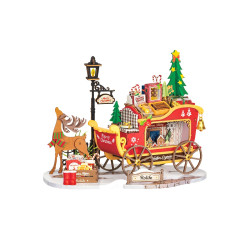 3D Miniatuurmaja komplekt, Reindeer Express, robotime, DS059