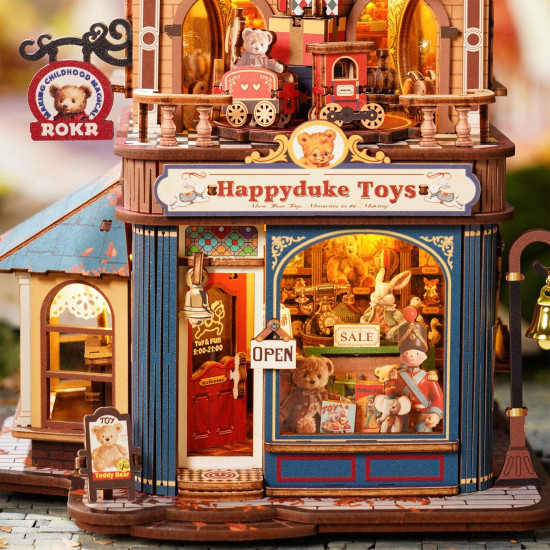 Koka 3D puzle, Happyduke Toys, robotime, EAM01