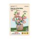 Koka 3D ziedu puzle, Pink Lily of the Valley, 158 det., robotime, TF003