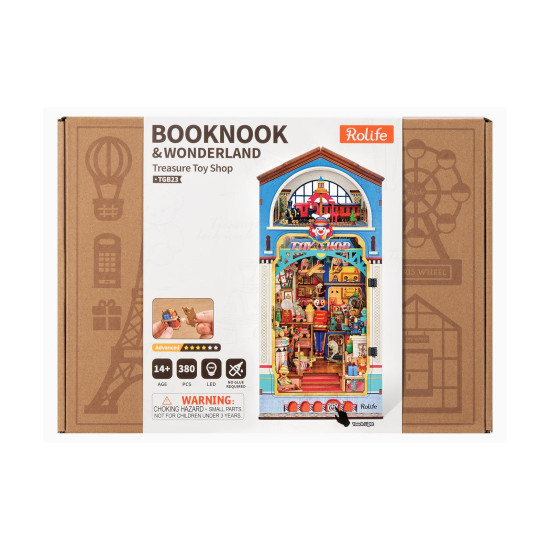Миниатюрный домик, Игрушечная лавка сокровищ, Rolife, TGB23