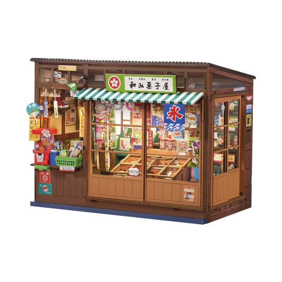 Knygų kampelis, Nostalgic Corner Shop, robotime, TGE05
