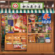 Knygų kampelis, Nostalgic Corner Shop, robotime, TGE05