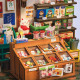 Knygų kampelis, Nostalgic Corner Shop, robotime, TGE05