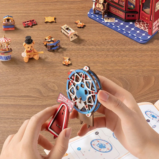 Kirjanurkkaus, Joy Toys, robotime, TGE06