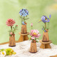 Medinė 3D gėlių dėlionė, Blue Hydrangea, robotime, TW141