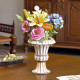 Koka 3D ziedu puzle, Misty Pink Bouquet, 275 det., robotime, TWM52