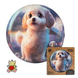 Koka puzle, Bubblezz kucēns, unidragon, Bubblezz Puppy
