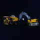 Металлическая 3д модель, Карьерный транспортер Mining Truck, metal-time, MT014