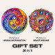 Koka puzle, Mandalas dāvanu komplekts #2, unidragon, Mandala Spiral Incarnation/M