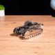 Metalinis 3d konstruktorius, Vikrus kovotojas Renault FT-17 tankas, metal-time, MT010