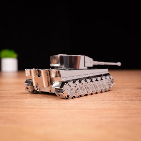Metāla 3D modelis, Tīģeris I (World of Tanks) Smagais tanks, metal-time, MT020