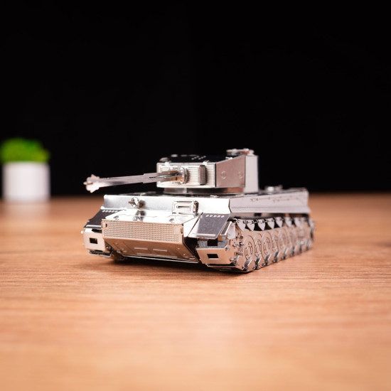 Metāla 3D modelis, Tīģeris I (World of Tanks) Smagais tanks, metal-time, MT020