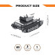 Metalinis 3D konstruktorius, Pz.Kpfw. II Ausf.G (World of Tanks), metal-time, MT061