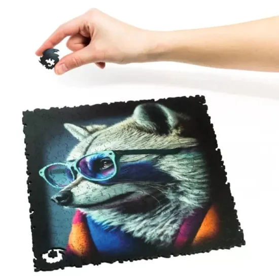 Koka puzle, Art Bandīts/Izmērs M, unidragon, 8634089537877