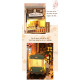 3D Miniatūra māja, Japānas Stila Sakura Brīvdienu Diy Grāmatu Nook, Hongda, DMH-M2211