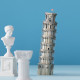 Metallinen 3d-malli, Pisan kalteva torni, piececool, HP180-SR