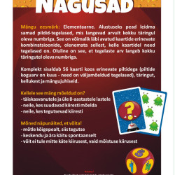 Kāršu spēle Atrodi mazos monstrus (8+, igauņu valodā), PlayLand, L-211EE