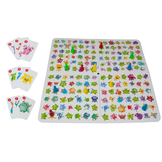 Stalo žaidimas Surinkti Monstras (5+, latvių kalba), PlayLand, L-230LV