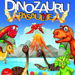 Stalo žaidimas Dinozaurų pasaulyje (4+, lietuvių k.), PlayLand, L-251LT