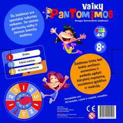 Stalo žaidimas Pantomima vaikams (8+, lietuvių kalba), PlayLand, L-248LT